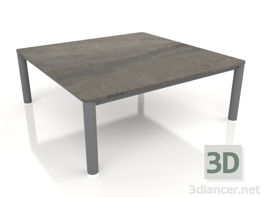 Modelo 3d Mesa de centro 94×94 (Antracite, DEKTON Rádio) - preview