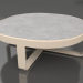 3d model Round coffee table Ø90 (DEKTON Kreta, Sand) - preview