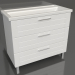 3d model Mueble de suelo 100 cm (MAN01103) - vista previa