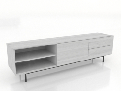 Meuble TV 2 1800 mm (blanc RAL 9010)