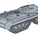 3d model Futuristic tank "Mark" - preview