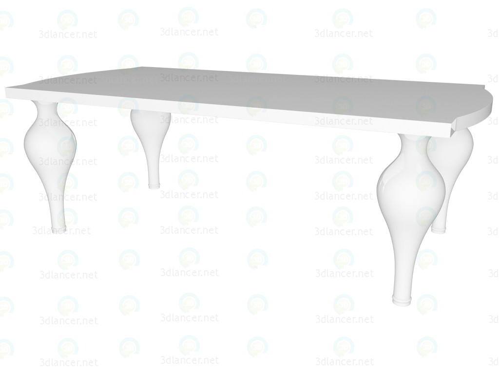 3d model Dining table - preview