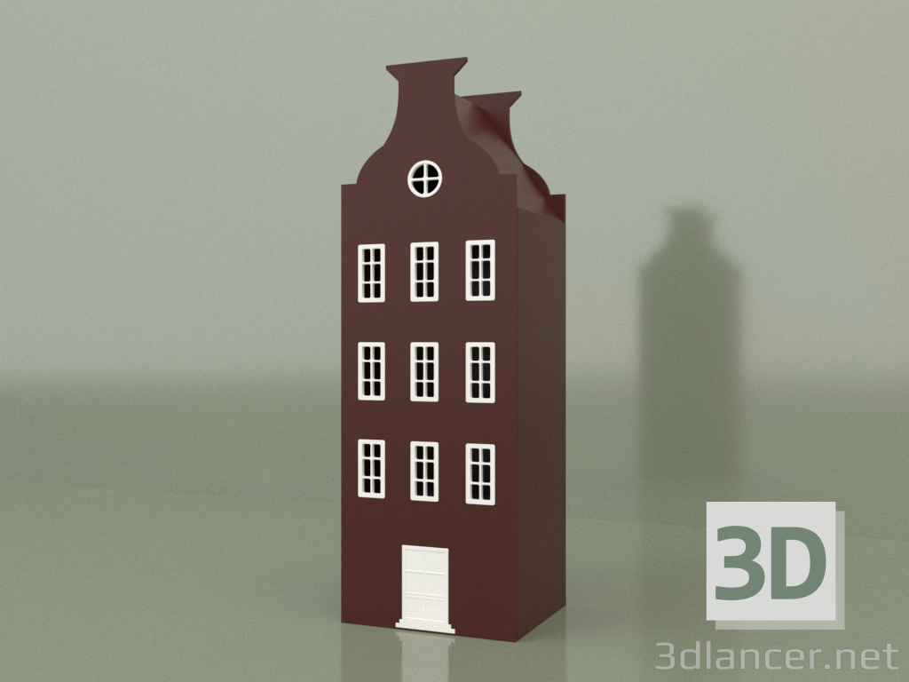 3d model Wardrobe-house ASH-5 (Arabika) - preview