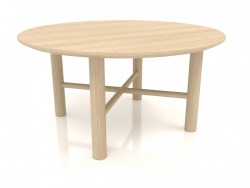 Couchtisch JT 061 (Option 2) (D=800x400, Holz weiß)