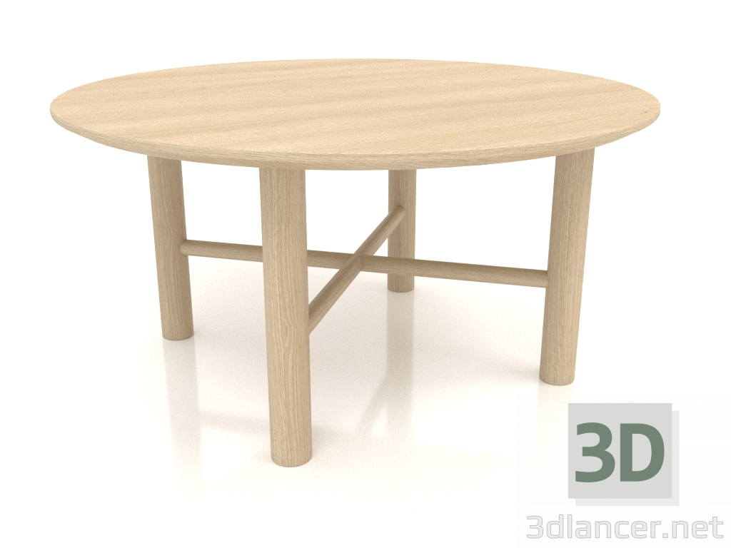 3d model Mesa de centro JT 061 (opción 2) (D=800x400, blanco madera) - vista previa