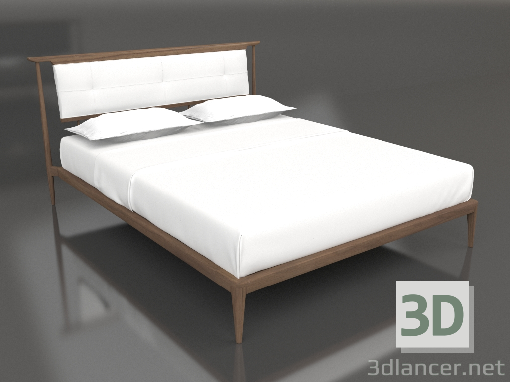 3D Modell Doppelbett Demasiado Corazon Königin - Vorschau