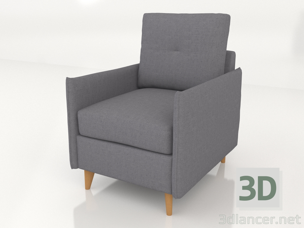 3D Modell Weststuhl - Vorschau