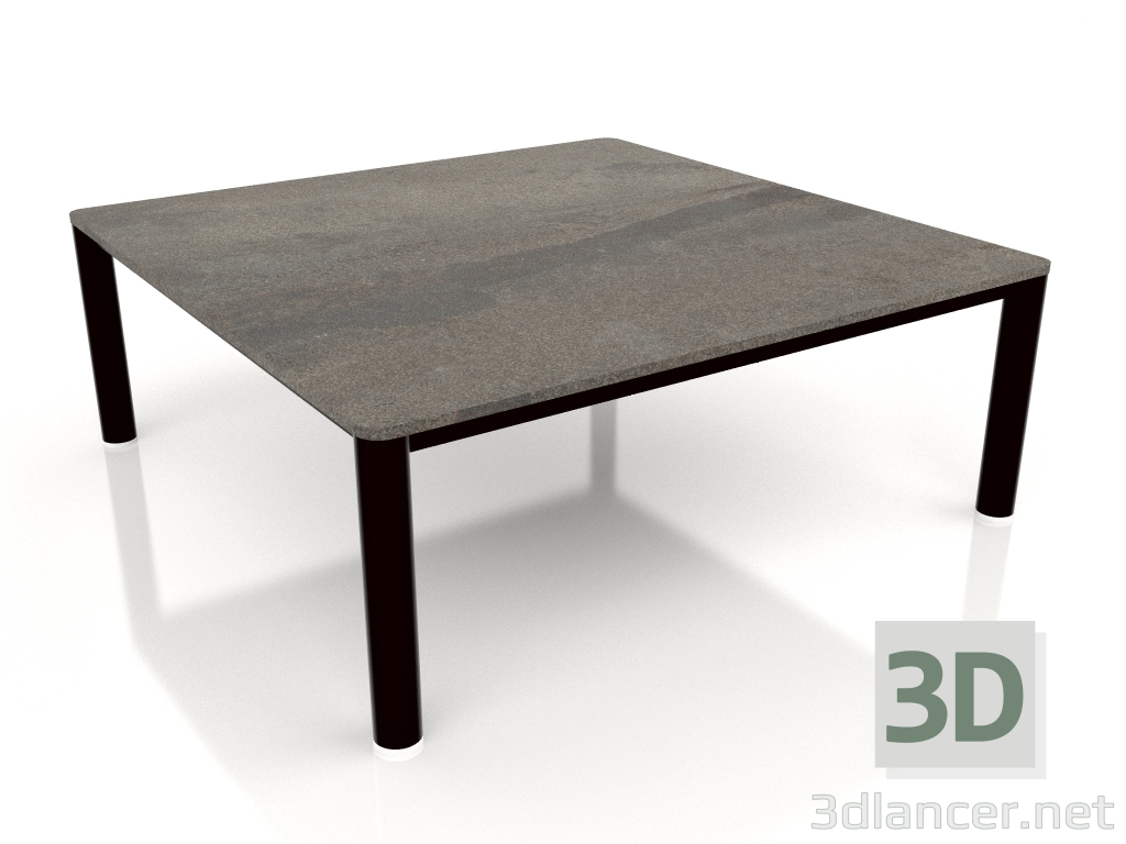 3d модель Стіл журнальний 94×94 (Black, DEKTON Radium) – превью