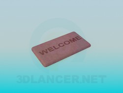 Welcome rug