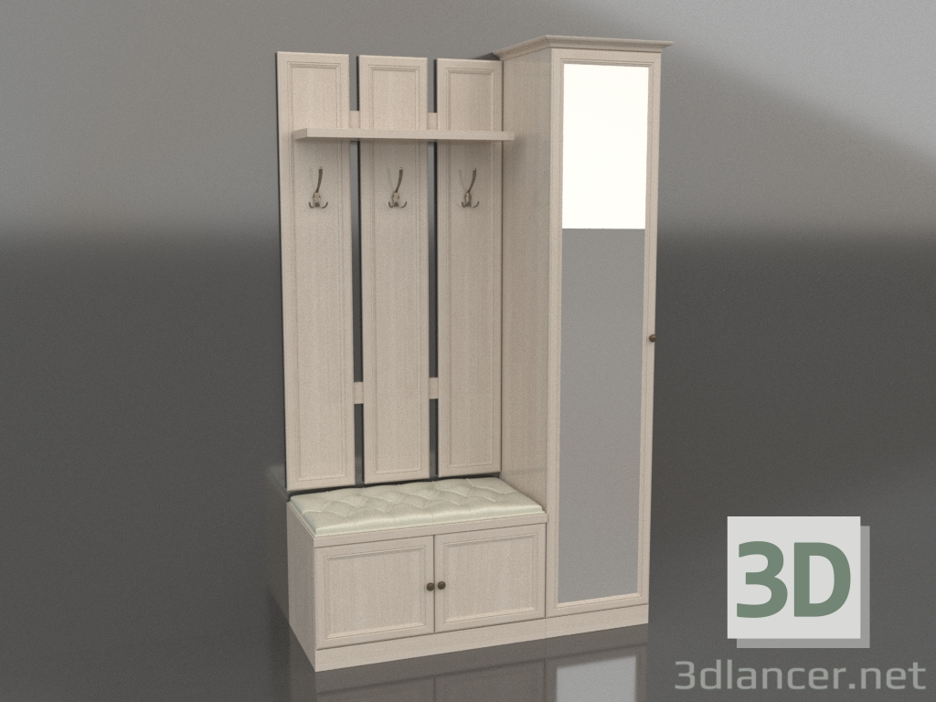 Modelo 3d Kit para corredor (opção 4) - preview