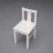 3d model kids chair kritter - preview