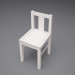 3d model kids chair kritter - preview