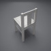 3d model kids chair kritter - preview