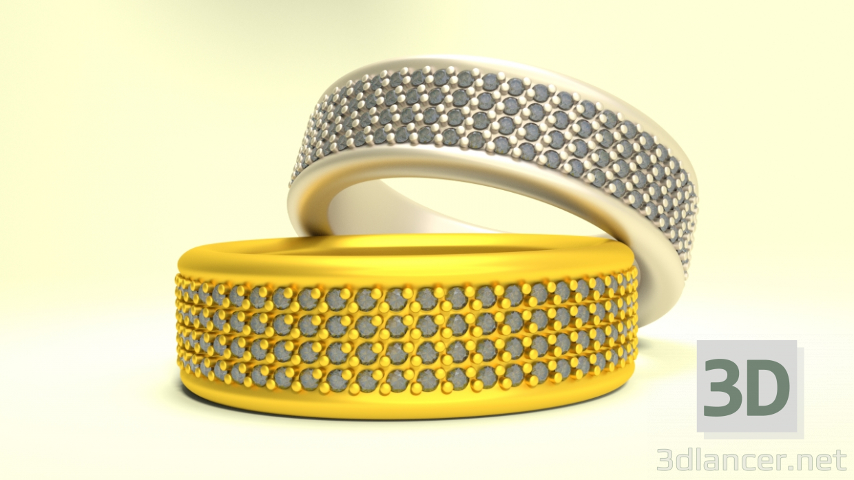 3d Ring Tire model buy - render