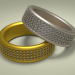 3d Ring Tire model buy - render