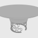 Modelo 3d Mesa de jantar CLAIRMONT TABLE (d150xH74) - preview