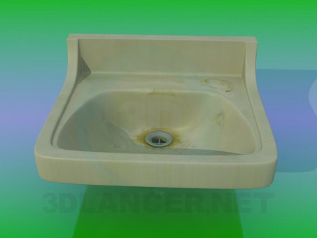 modèle 3D Lavabo - preview