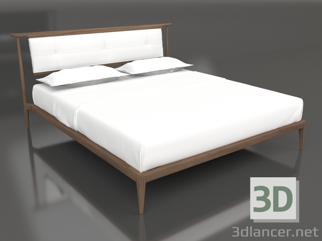 3d model Cama matrimonio Demasiado Corazon - vista previa