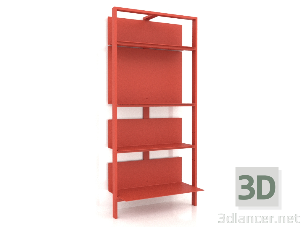 3d model Sistema de estanterías (composición 05) - vista previa