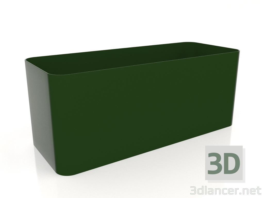 3d model Pot for a plant 4 (Bottle green) - preview