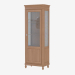 3d model Single-door showcase CO101DX - preview