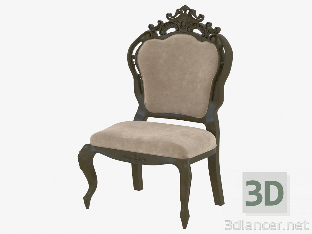 Modelo 3d Cadeira em estilo art déco - preview