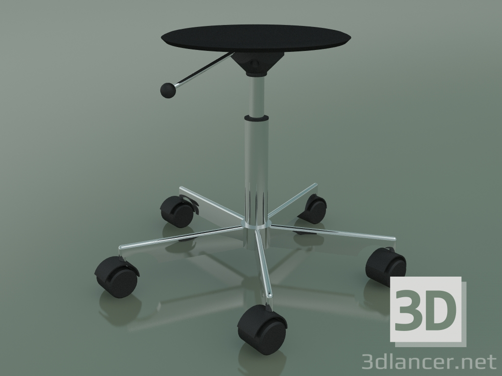 modello 3D Sgabello (2532-A) - anteprima