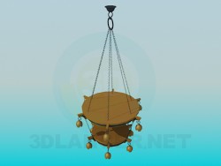 Twofloor chandelier for Tavern