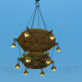 3d model Twofloor chandelier for Tavern - preview