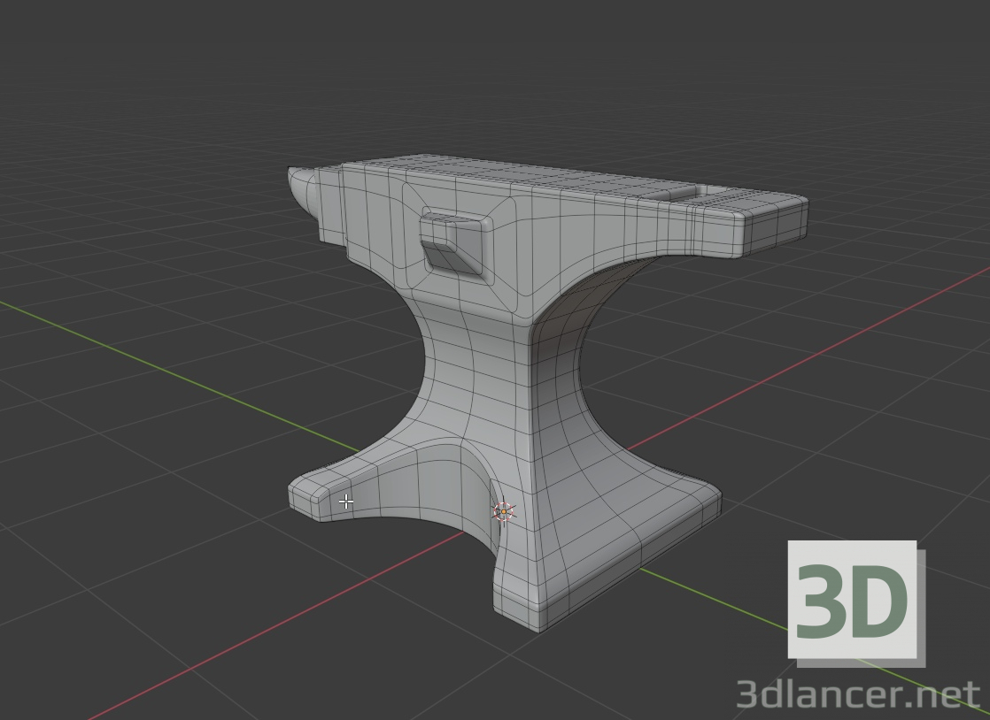 Amboss 3D-Modell kaufen - Rendern