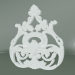 modello 3D Elemento decorativo in stucco ED038 - anteprima