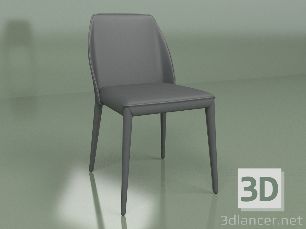 modèle 3D Chaise Marko Gris - preview