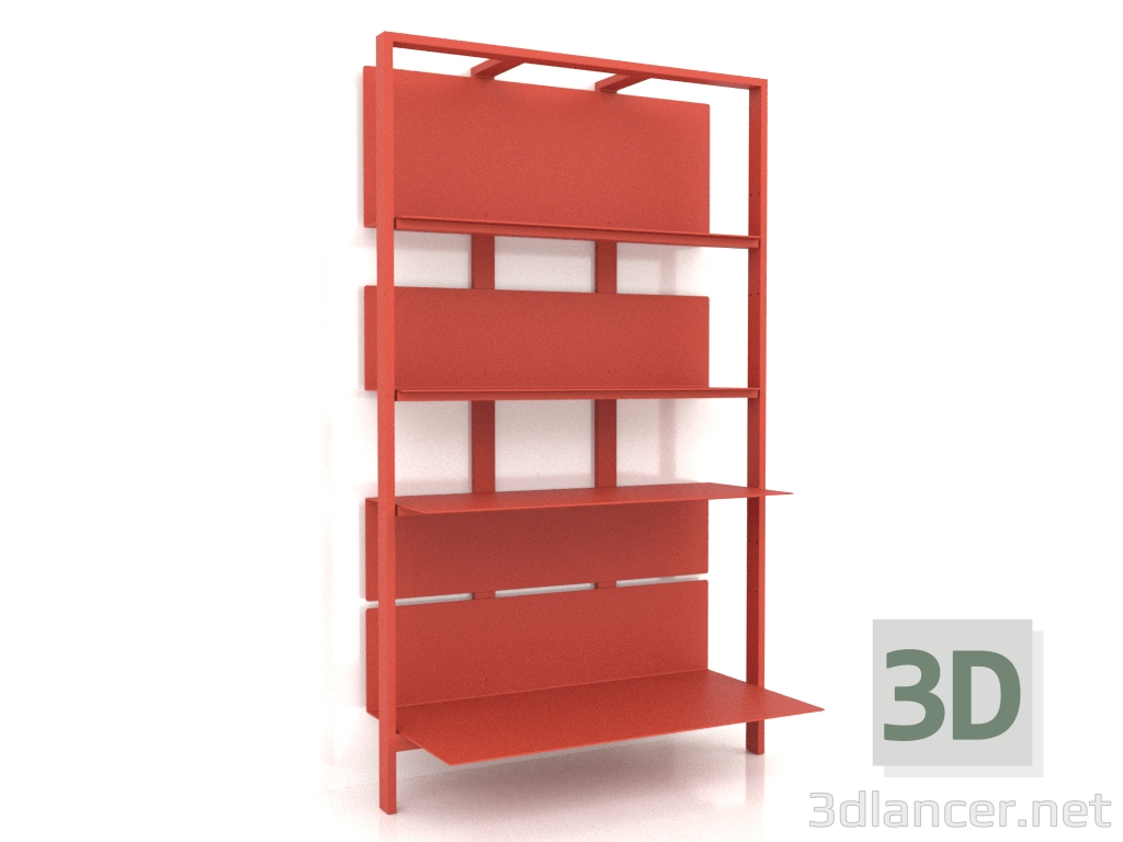 3d model Sistema de estanterías (composición 06) - vista previa