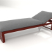 3d model Deckchair (Wine red) - preview