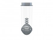 Diamonds Falling Chandelier Bulb