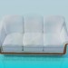 3D Modell Sofa - Vorschau