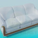 3D Modell Sofa - Vorschau