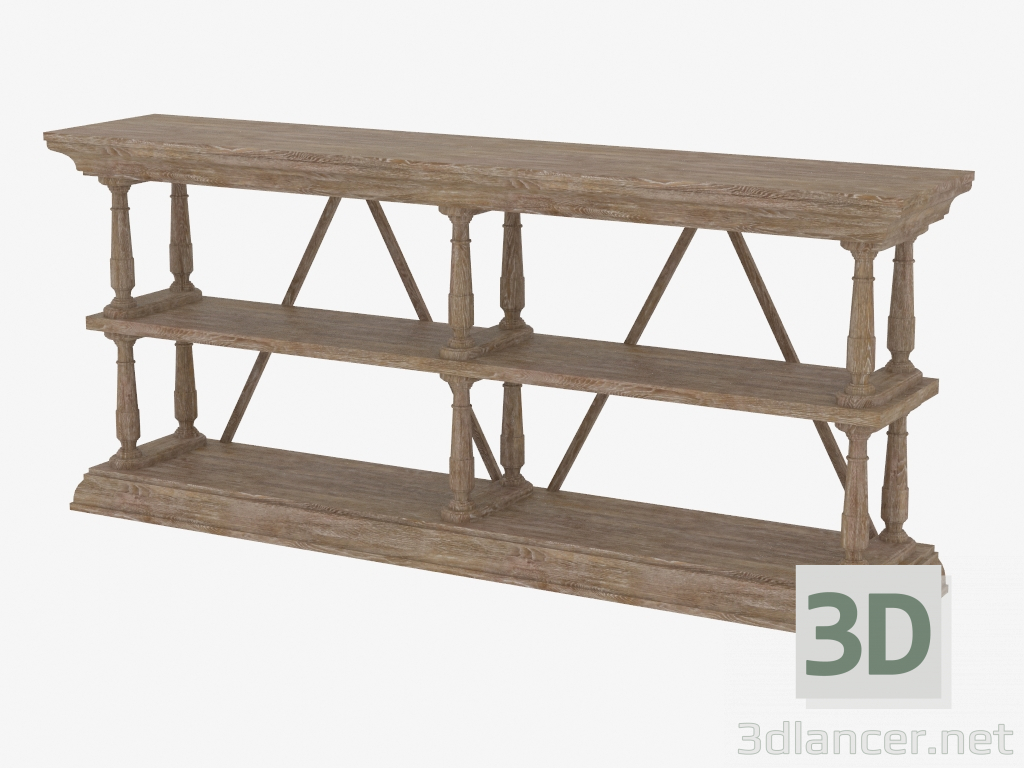 3D Modell Konsole NATURAL CROSS CONSOLE (8810.1115) - Vorschau