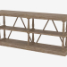 modello 3D Console NATURALE CROSS CONSOLE (8810.1115) - anteprima