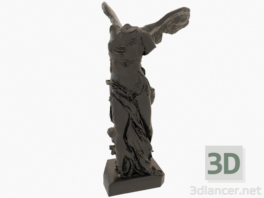 Modelo 3d Escultura de Bronze Winged victory of samothrace - preview