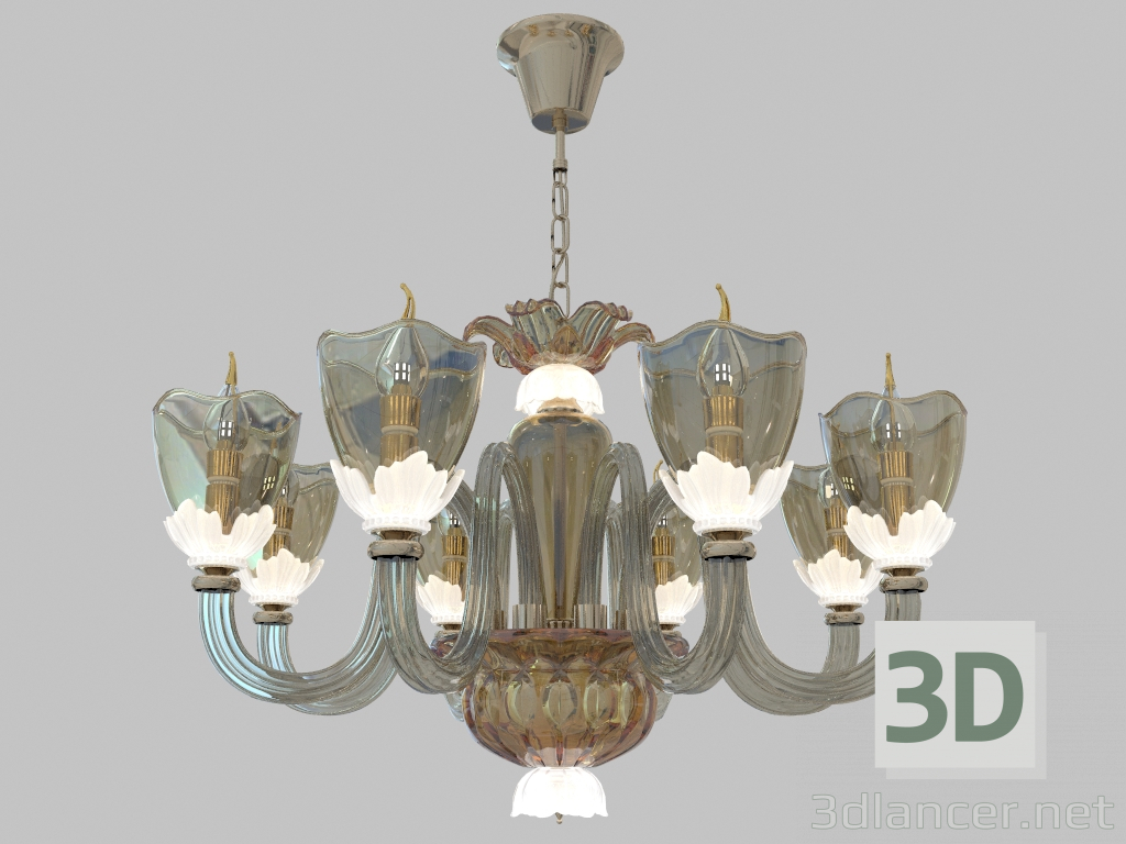 Modelo 3d Dispositivo elétrico (candelabro) Floriana (4003 8) - preview