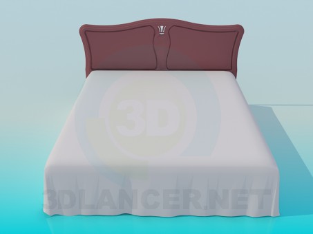 3d model Bed - preview