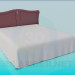 3d model Bed - preview