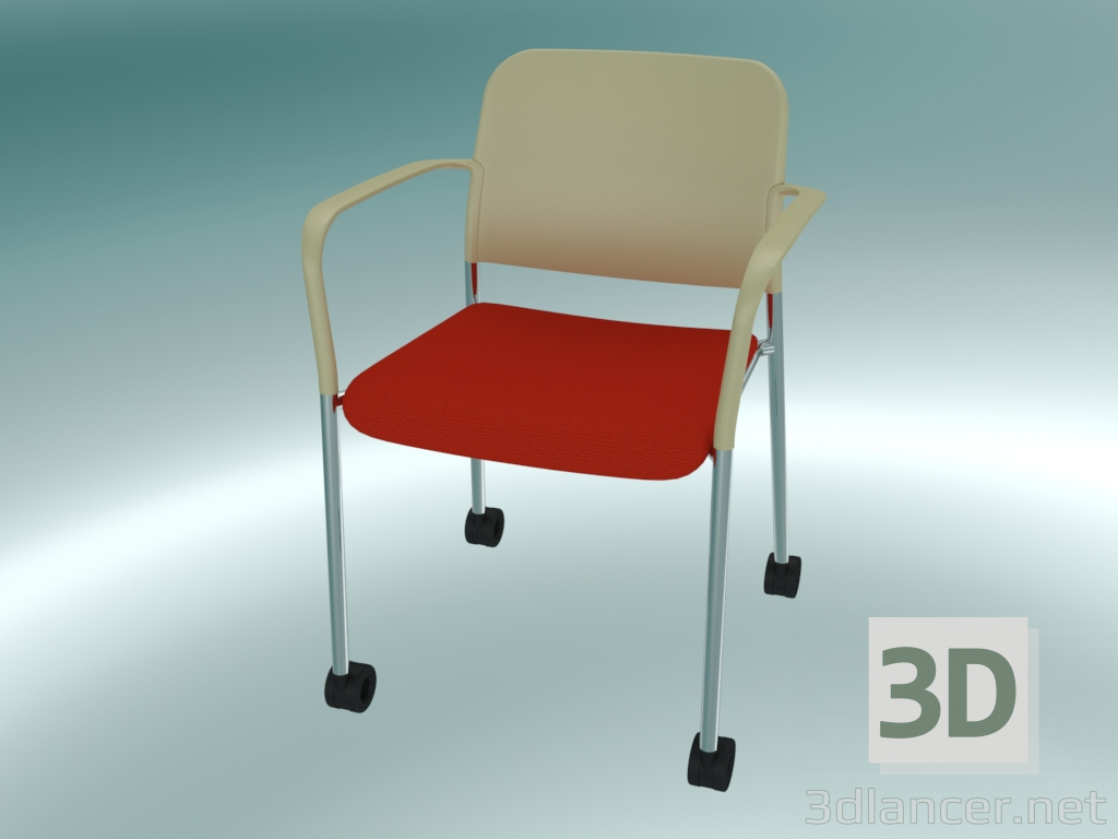 3D modeli Konferans Koltuğu (502HC 2P) - önizleme