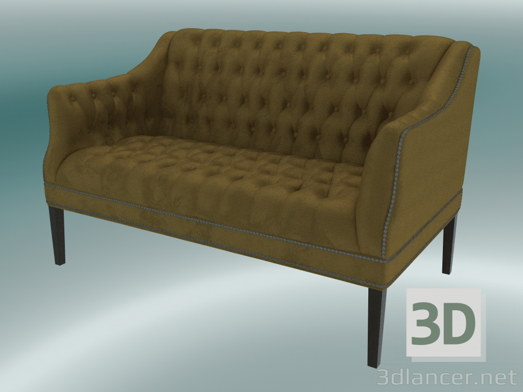 3d model Sofa Bristol (Orange) - preview