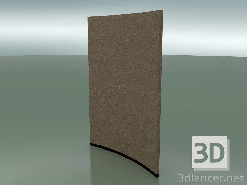 3d model Panel curvo 6415 (167,5 cm, 36 °, D 200 cm, sólido) - vista previa