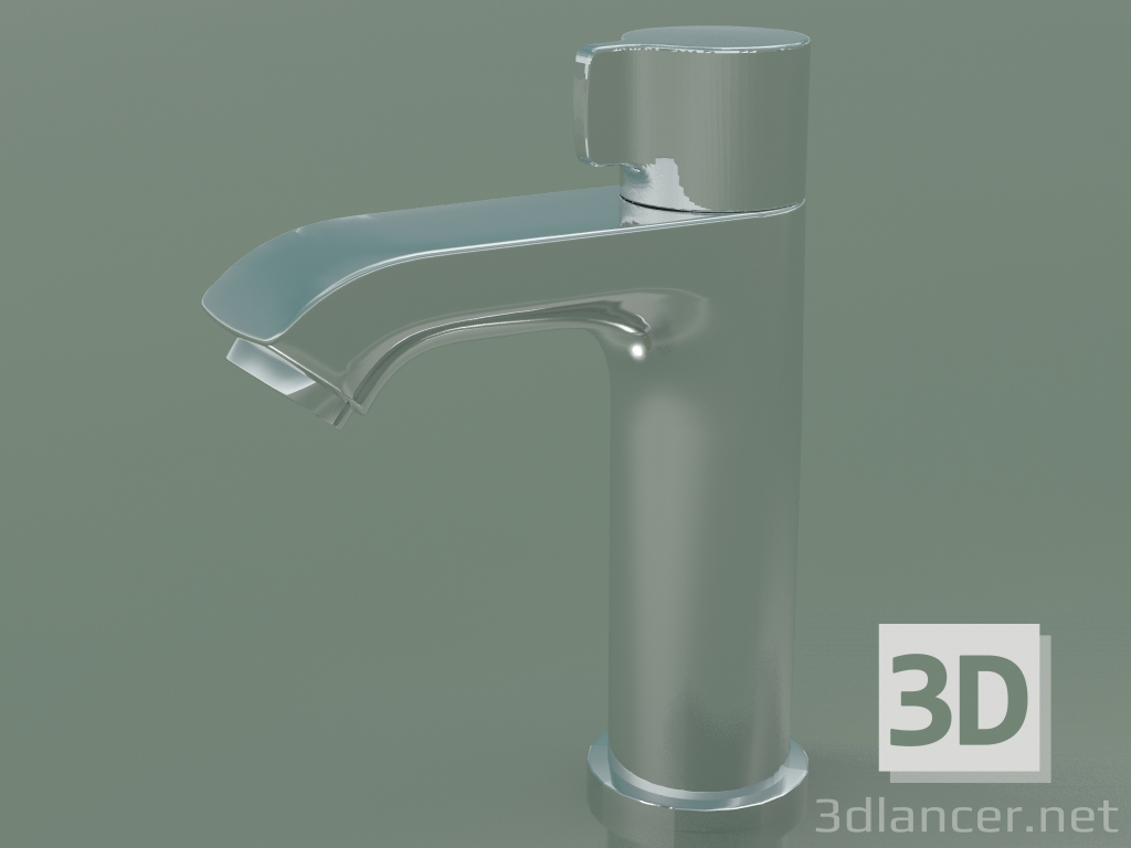 3d model Grifo para lavabo 100, sin vaciador (31166000) - vista previa