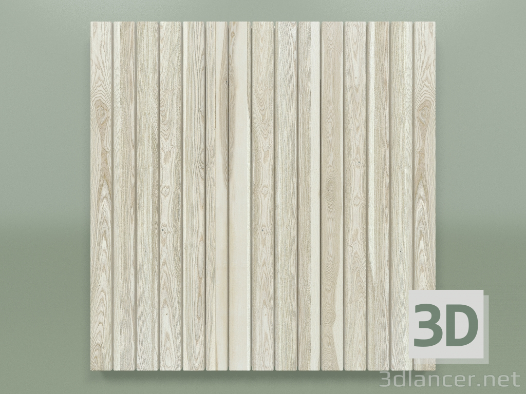 3D modeli 25X20 mm şeritli panel (hafif) - önizleme