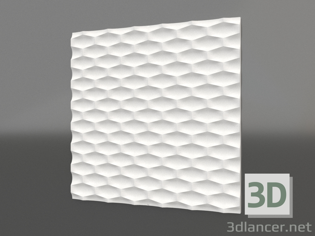 3d model panel 3d M-15 - vista previa