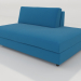 3d model Sofa module 103 single extended to the right - preview